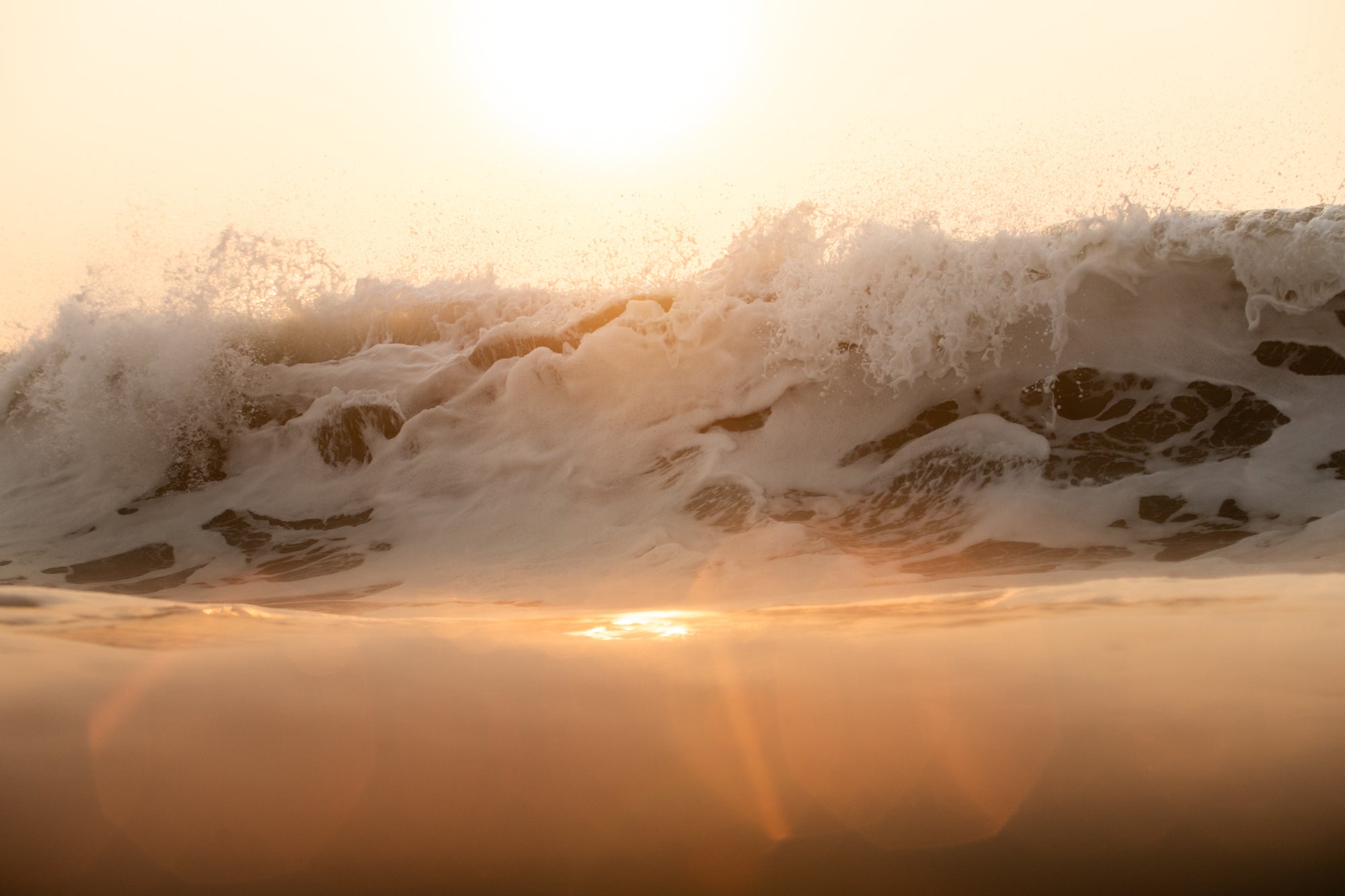 Falls with the sun